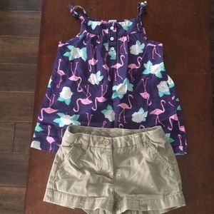 🦄Bundle girls top & shorts🦄
